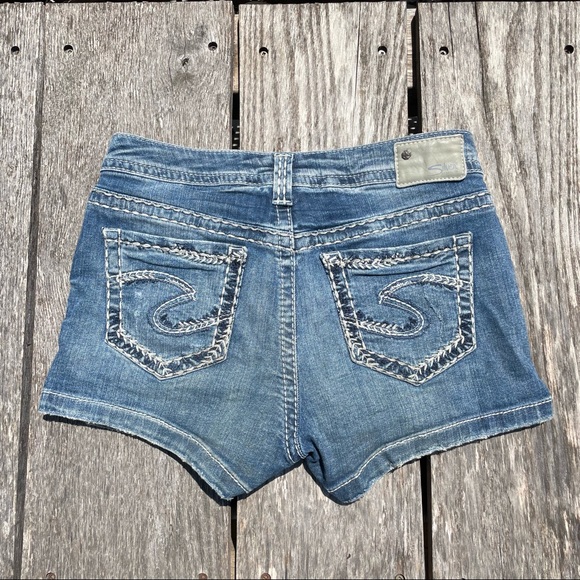 Silver Aiko Shorts - Picture 3 of 3